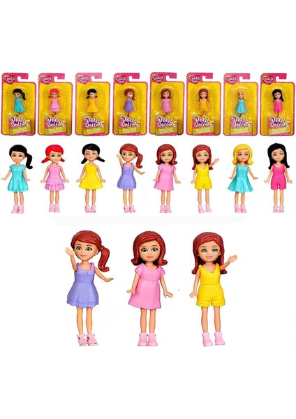 Elite Dolly Doll Mini Bebek 3 Adet Model Bebek Gonderılmektedir 3 Lü Set Halındedır Oyuncak Mini Bebek 1 Adet