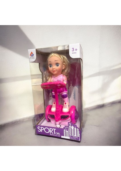 Elite Hareketli Işıklı Scooter Süren Kız Oyuncak Müzikli Sport Girl 1 Adet fiyatları
