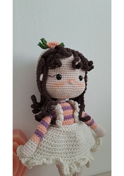 Elite Amigurumi Örgü Oyuncak Melisa Bebek 1 Adet modelleri