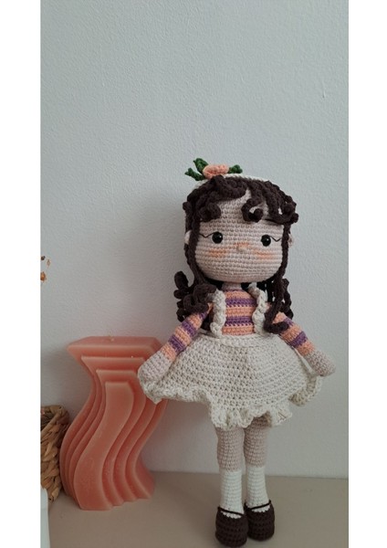 Elite Amigurumi Örgü Oyuncak Melisa Bebek 1 Adet indirimleri