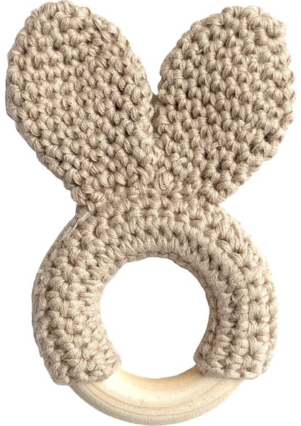 Elite Organik Amigurumi Mini Bunny Diş Kaşıyıcı 1 Adet