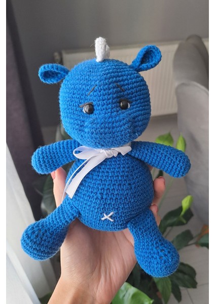 Elite Amigurumi Örgü Oyuncak Dinazor 1 Adet