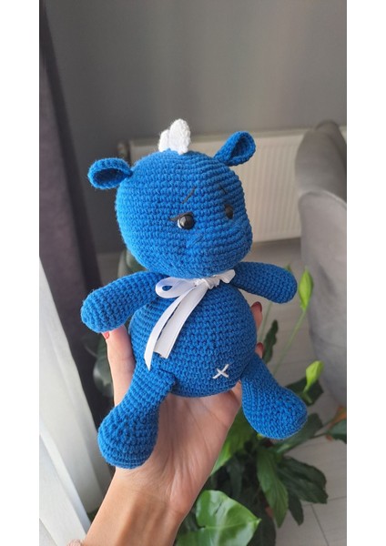 Elite Amigurumi Örgü Oyuncak Dinazor 1 Adet