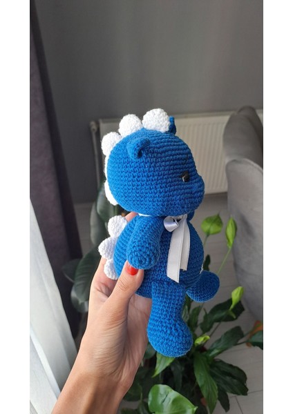 Elite Amigurumi Örgü Oyuncak Dinazor 1 Adet