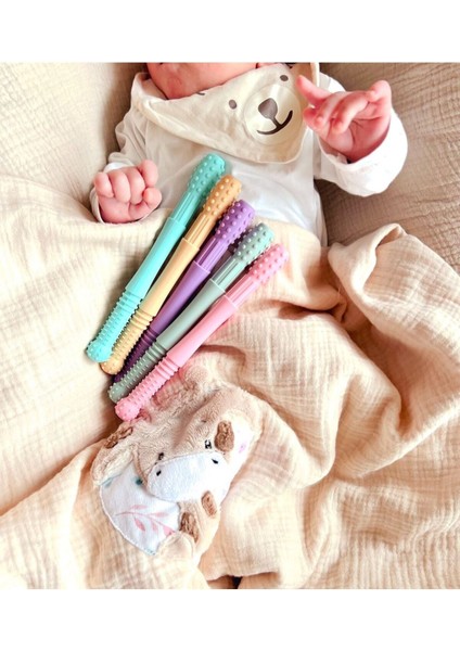 Elite Duyusal Diş Kaşıyıcı Sarı-Oral Motor Terapi-Oral Keşif-Dişlik-Çiğneme Tüpü- Beslenme Tüpü 1 Adet indirimleri