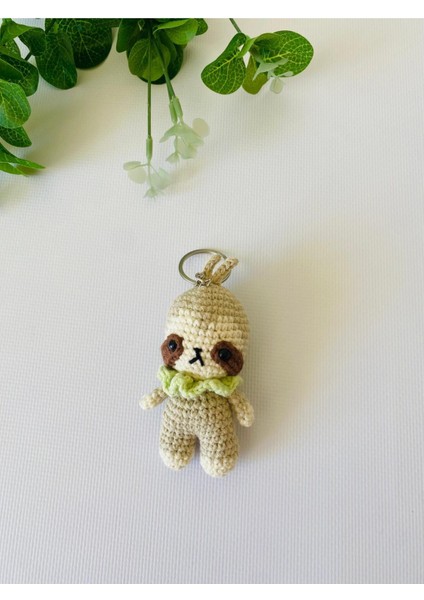 Elite Amigurumi Tembel Hayvan Anahtarlık 1 Adet