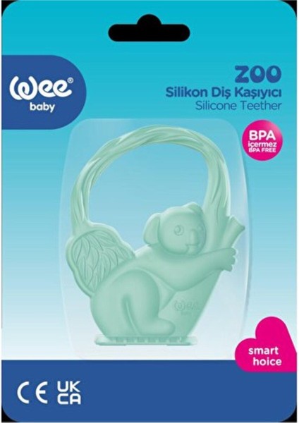 Elite Wee Zoo Diş Kaşıyıcı Yeşil KOALA-8690797103897 1 Adet