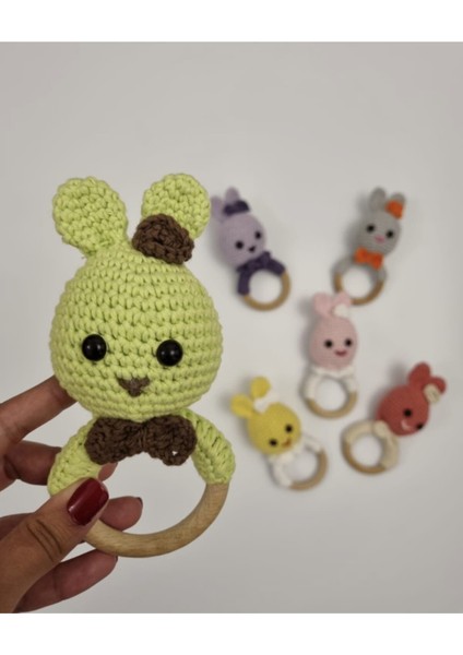 Elite Amigurumi Diş Kaşıyıcı Çıngırak Yeşil 1 Adet fiyatları