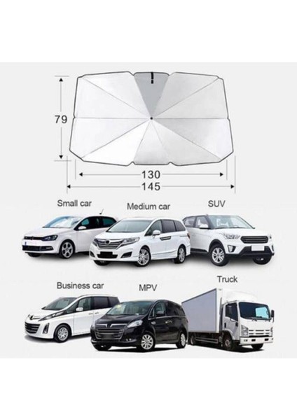 Volkswagen Scırocco 1.4 Tsı 160 Whıte Edıtıon Araca Uygun Oto Ön Cam Güneşliği Şemsiye
