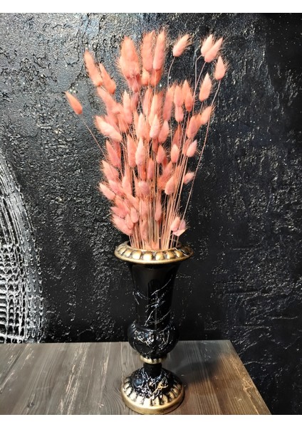 Doğal Kurutulmuş Pamuk Otu, Tavşan Kuyruğu Gelin Buketi Aranjman Çiçeği Lagurus Otu Çiçeği modelleri