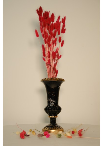 Doğal Kurutulmuş Pamuk Otu, Tavşan Kuyruğu Gelin Buketi Aranjman Çiçeği Lagurus Otu Çiçeği fırsatları