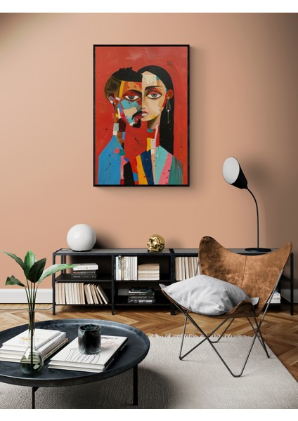 Çerçeveli Tablo Modern Soyut Sanat