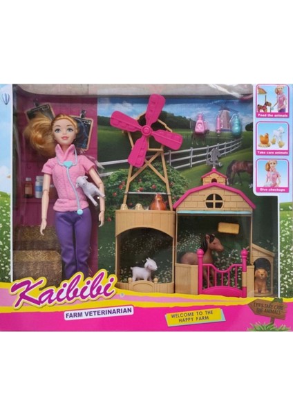 Elite Kaibibi Çiftlik Veterineri Oyun Seti BLD284 1 Adet