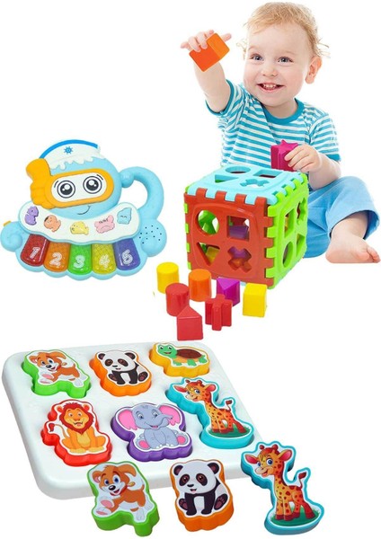 Elite Ahtapot Masalcı Piyano Neşeli Dostlar Bultak Set Rnva 1034239 1 Adet