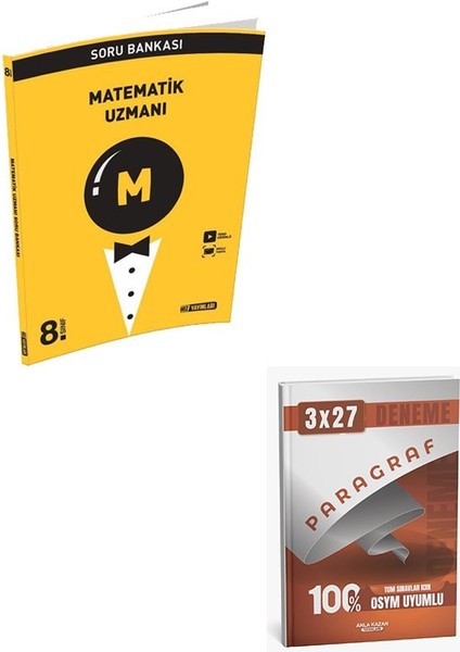 Hız 2026 8. Sınıf Lgs Matematik Uzmanı Soru Bankası+Anla Kazan Paragraf