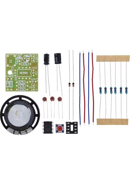 Dc 5V Ding Dong Kapı Zili NE555 Hobi Devresi Dıy Lehimleme Kiti - Demonte(Montesiz) fiyatları
