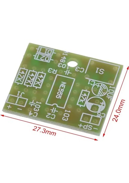 Dc 5V Ding Dong Kapı Zili NE555 Hobi Devresi Dıy Lehimleme Kiti - Demonte(Montesiz) fırsatları