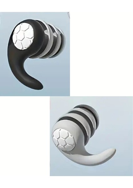 1 Çift Silikon Kulak Tıkacı, Rahat ve Dayanıklı, Premium Ses Yalıtımlı Kulaklıklar, Yüzme, Dalış, Uyku ve Sörf Için Yeniden Kullanılabilir Silikon Kulak Tıkacı modelleri