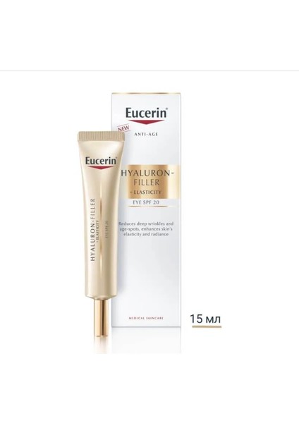 Hyaluron-Filler + Elastikiyet Göz Kremi SPF20 15 ml