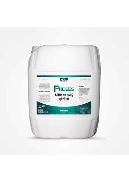 Proees Beton ve Harç Çözücü 20 Litre