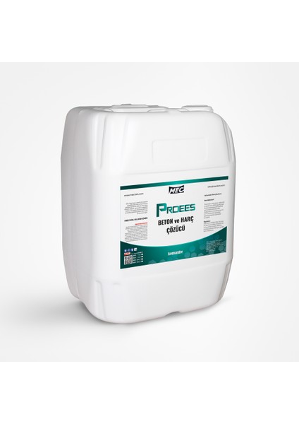 Proees Beton ve Harç Çözücü 20 Litre fiyatları