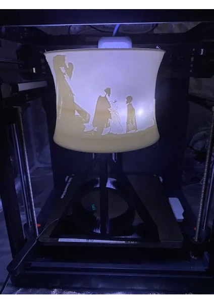 Işıklı Ölüm Yadigarları Lamba – Sanat Tasarımı