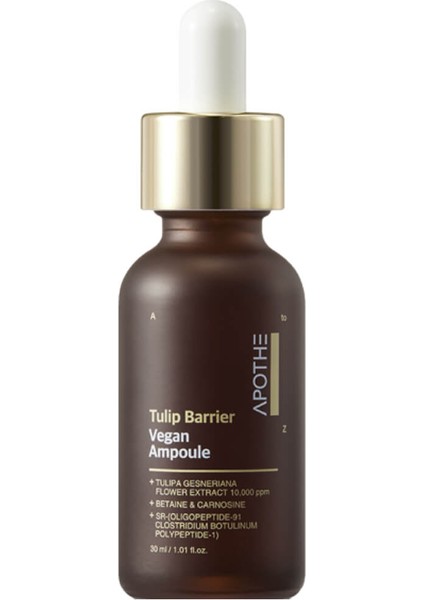 Tulip Barrier Vegan Ampoule 30 ml Siyah Lale ile Bariyer Ampul