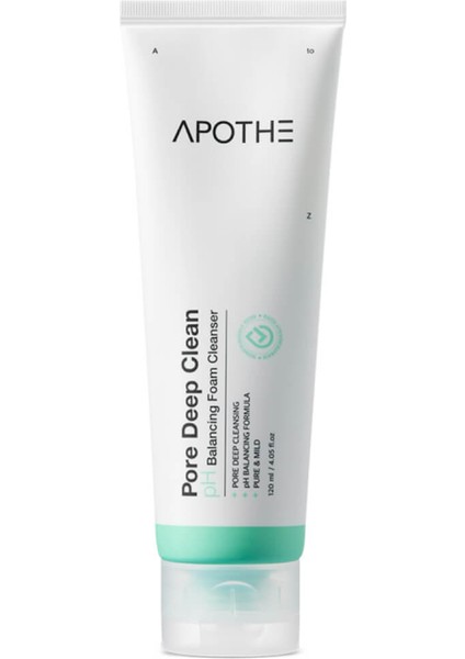 Pore Deep Clean Ph Balancing Foam Cleanser 120 ml Gözeneklerin Derinlemesine Temizlenmesi Için Düşük Asitli Köpük