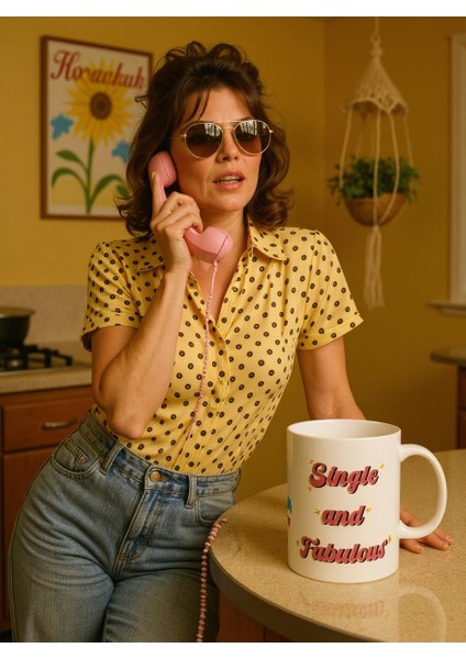 Single And Fabulous – Canceled Cupid Tasarımlı Kupa – Mizahi Hediye Kupa modelleri