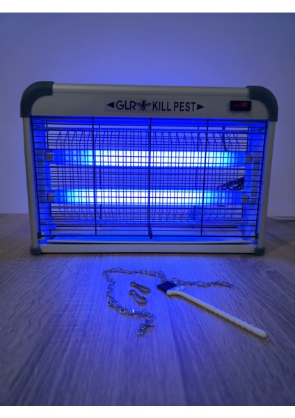 20W Elektrikli Masaüstü ve Asılabilir Güçlü LED Işıklı Sinek Öldürücü Makine fiyatları