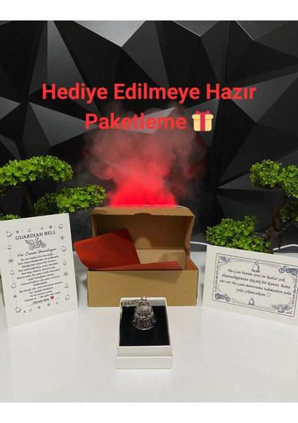 Çelik Motor Şans Çanı Guardian Bell Meleklerden Hızlı Gitme Model Koruyucu Motosiklet Anahtarlık fiyatları