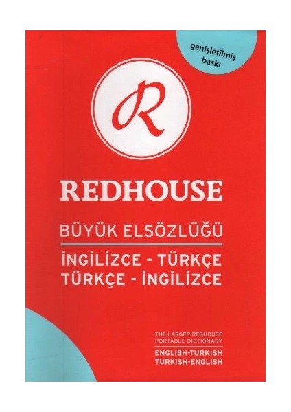 Redhouse Büyük El Sözlüğü Ingilizce Türkçe Türkçe Ingilizce (RS-007)