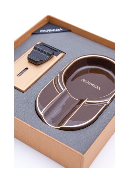 Kahverengi Çakmak Küllük Ikili Set fiyatları