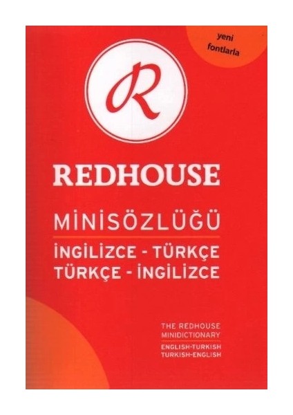 Redhouse Mini Sözlüğü Ingilizce Türkçe Türkçe Ingilizce (RS-006)