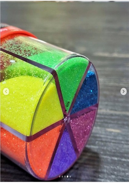 Neon Fosforlu Toz Sim 6 Renk 120 gr 2 Adet Tuzluklu Karışık 6 Lı Renkli Canlı Neon Toz Sim Büyük Epoksi Reçine indirimleri