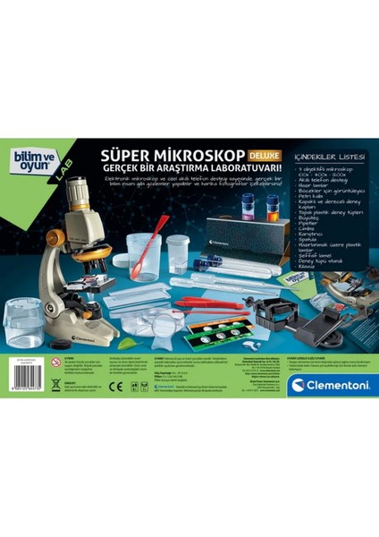 Nessiworld Bilim ve Oyun Süper Deluxe Mikroskop modelleri