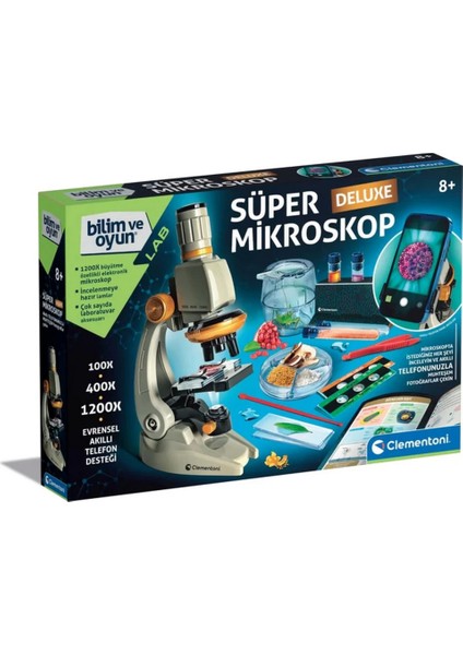Nessiworld Bilim ve Oyun Süper Deluxe Mikroskop fırsatları