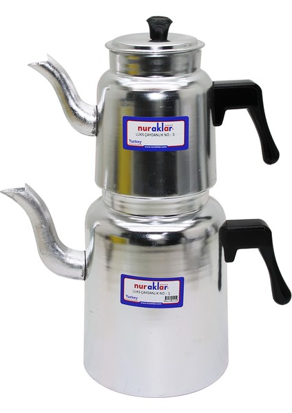 No-3 Lüks Alüminyum Çaydanlık Takımı (5064)