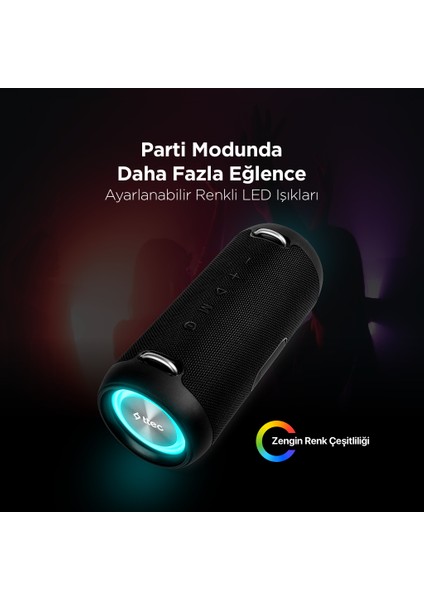 Dynamite Quattro 40W Bluetooth Hoparlör
