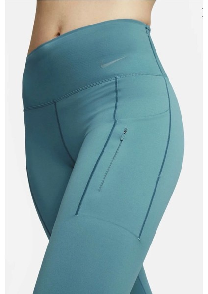 Dri-Fit Go Firm-Support High-Waisted 7/8 Running Yüksek Belli Kadın Tayt DQ5636 fırsatları