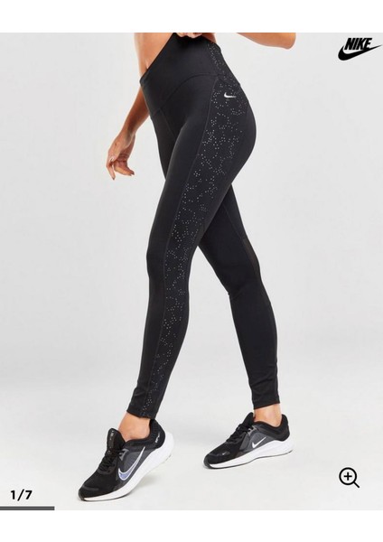 Dri-Fit Fast Mide Rise 7/8 Ssnl Novelty Running Kadın Tayt FB4579-010