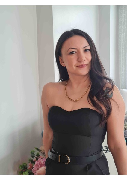 Tiffany Model Çelik Kadın Kolye