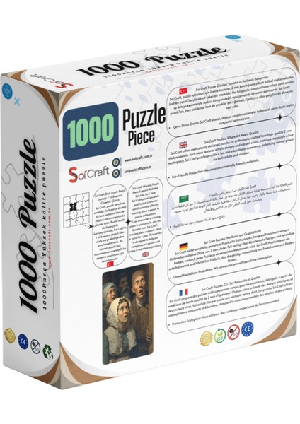 1000 Parça Puzzle 19 Yüzyıl Tarzı Saşkınlar fiyatları