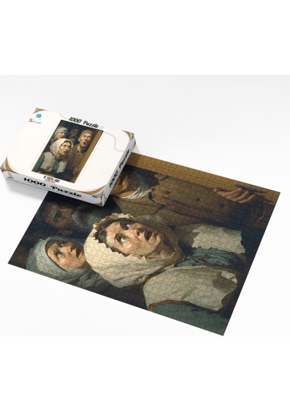 1000 Parça Puzzle 19 Yüzyıl Tarzı Saşkınlar modelleri