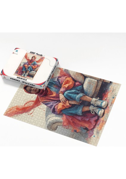 1000 Parça Puzzle Dinginliğin Gözleri