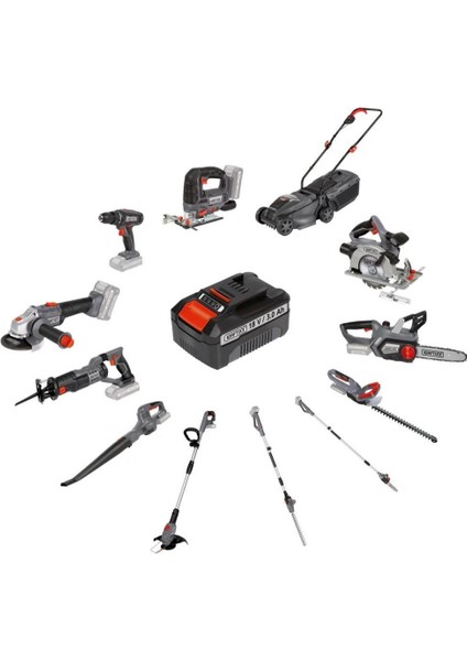 Kraftixx By Einhell Kx-Ws 18 Li Akülü Avuç Taşlama 1x2.5 Amper 4514008 S1