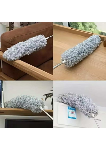 Teleskopik Esnek ve Kullanışlı Toz Alma Aparatı 2. 80 Metre Ulaşılmayan Yüzeyler Için Ideal modelleri