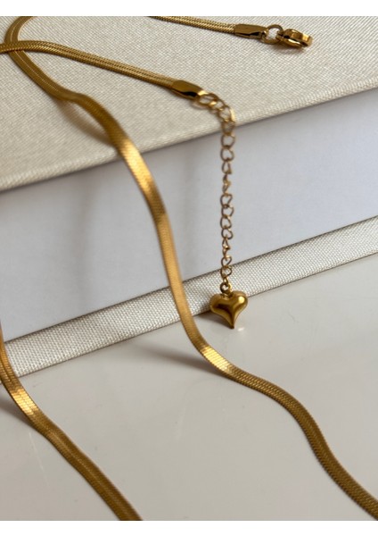 Ezme Italyan Zincir Gold Çelik Kadın modelleri