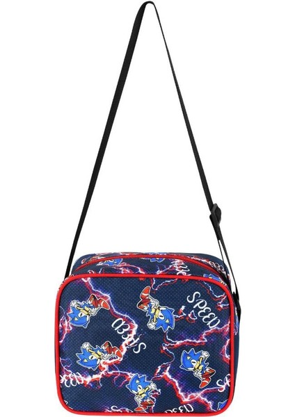 Ilkokul Çantası Sonic 2'li Set 40*30 cm Beslenme Çantası Ortopedik Sırt Çantası Erkek Çocuk fırsatları
