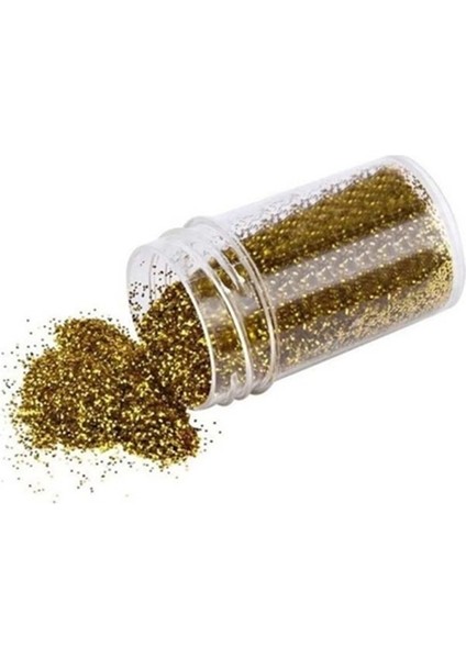Toz Sim Tuzlukta Altın Renkli - 3 Adet